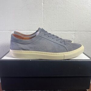Beckett Simonon Gray Suede Low Top Casual Sneakers Lace up Men's 46 EU/13 US
